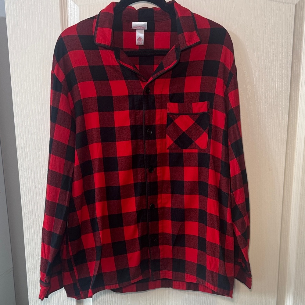 Wondershop Red and Black Plaid Men's Shirt